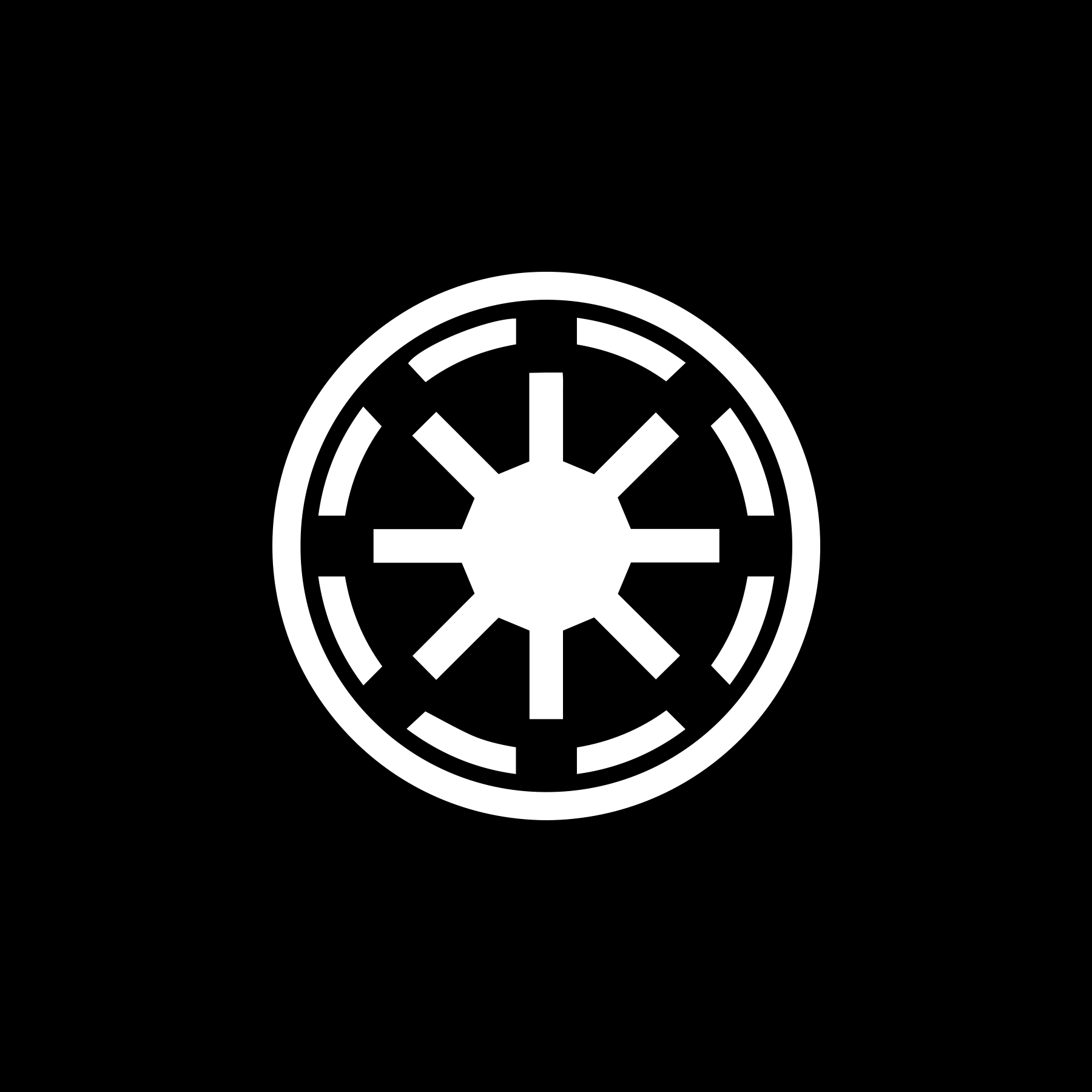 Galactic Republic Rondel Star Wars Galactic Republic Symbol Logo – Goodall Vinyl