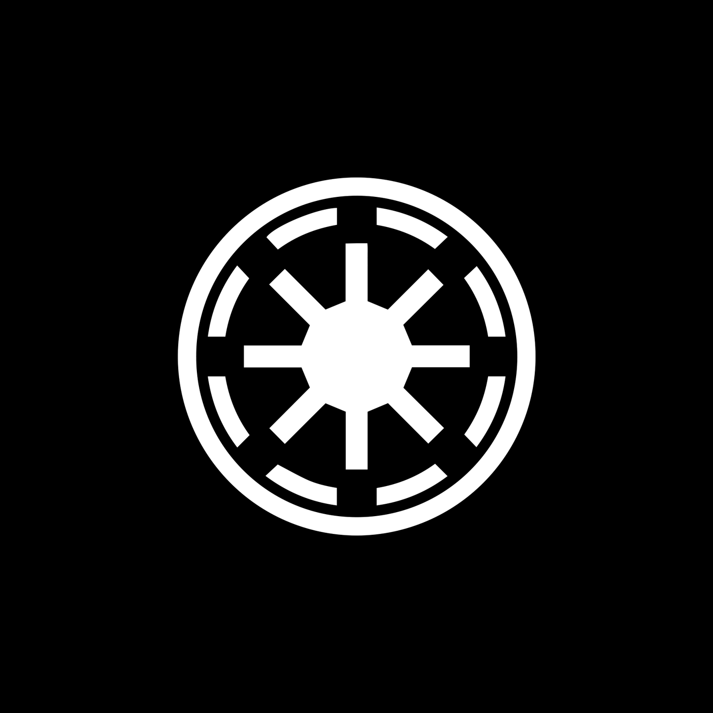 Star Wars Galactic Republic Symbol Logo