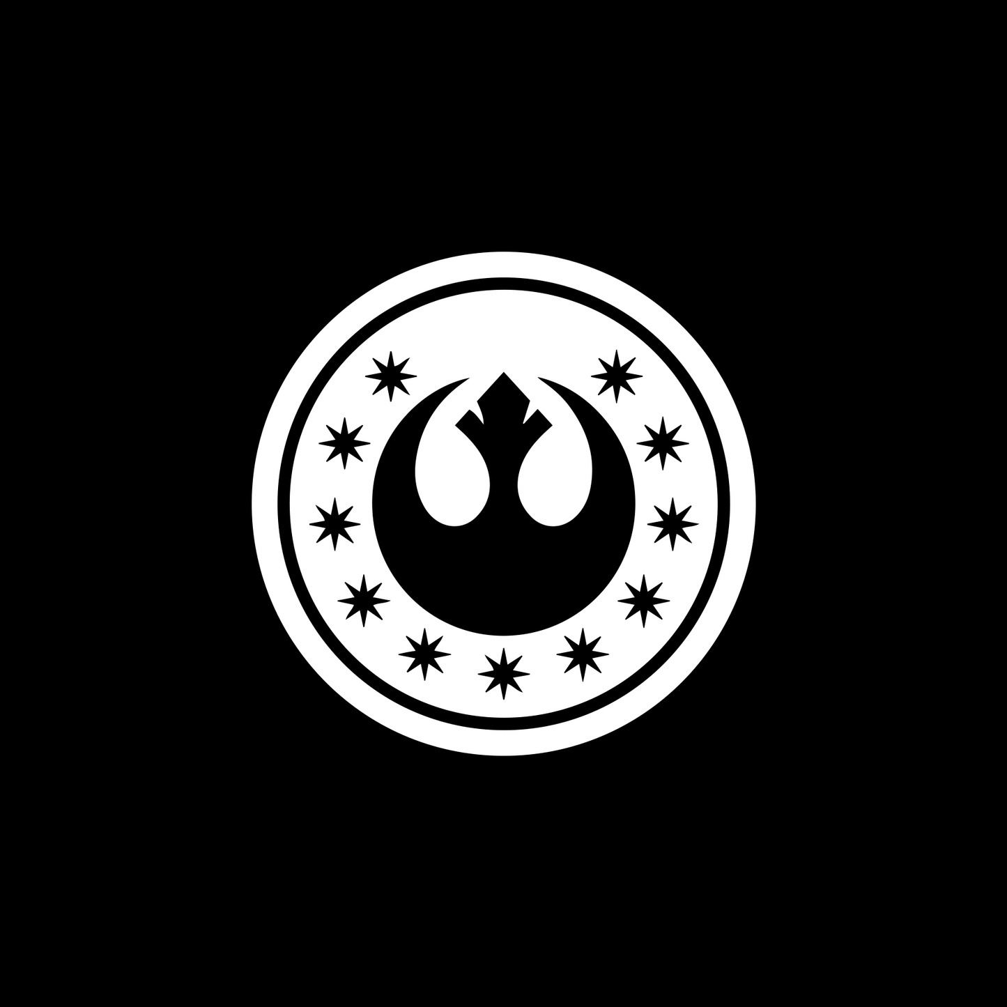 Star Wars New Republic Symbol Logo