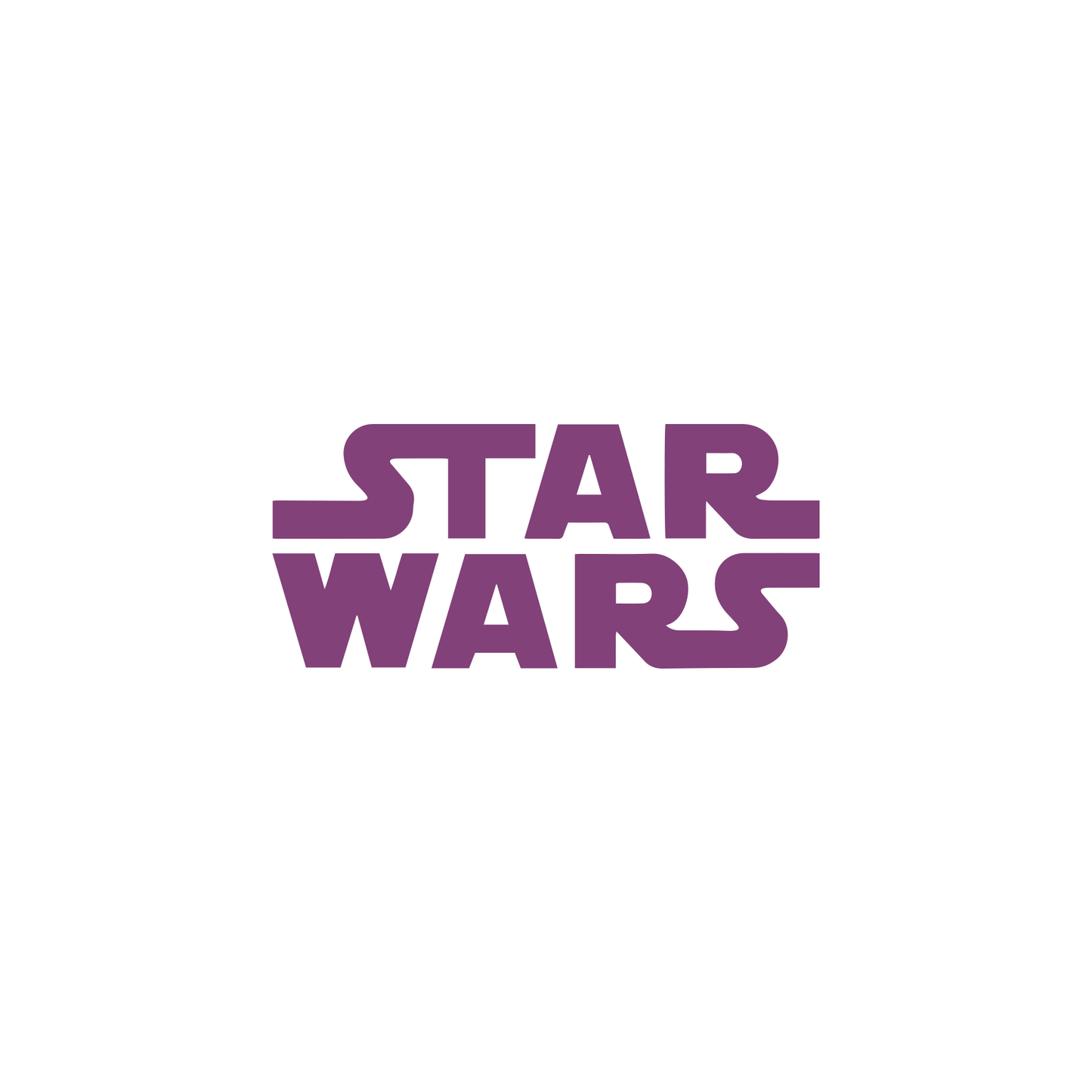Star Wars Text Logo