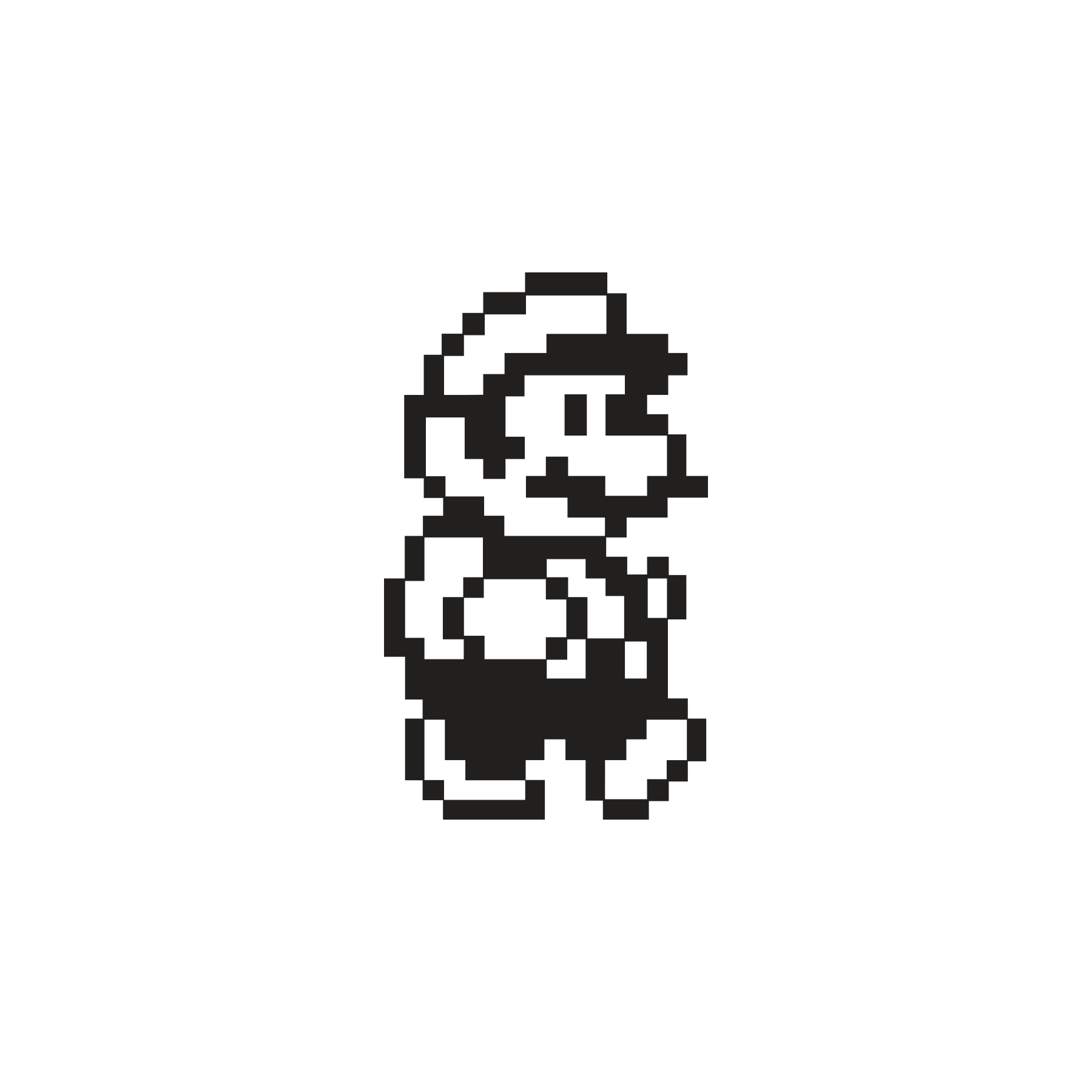 Super Mario Brothers 8-Bit Retro – Goodall Vinyl