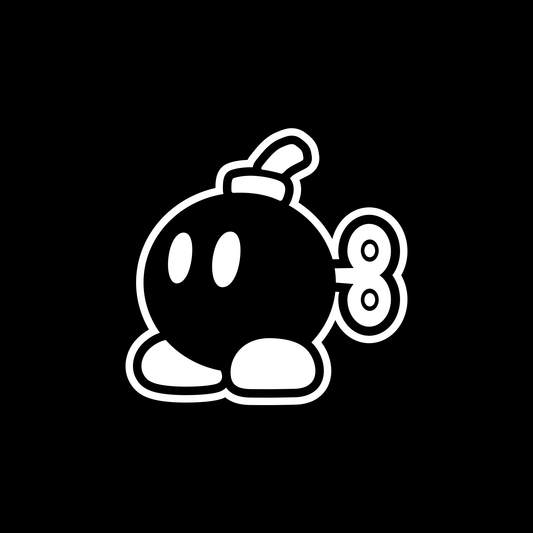 Super Mario Brothers Bomb OUTLINE