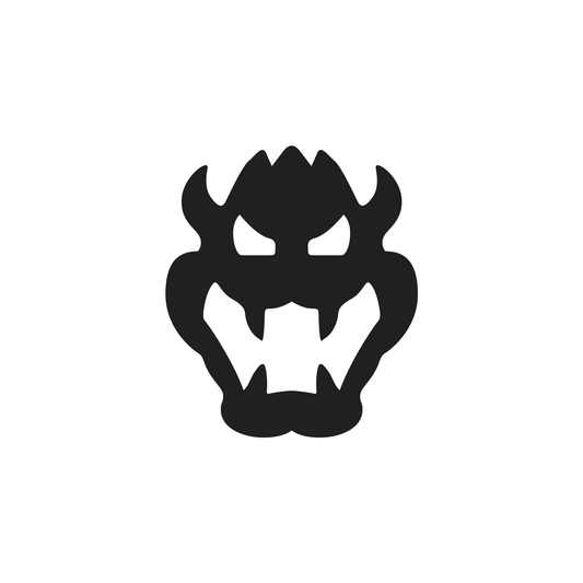 Super Mario Brothers Bowser Face