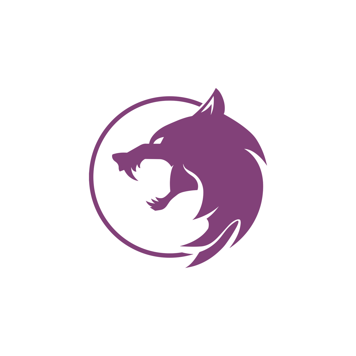 The Witcher Wolf Emblem Logo