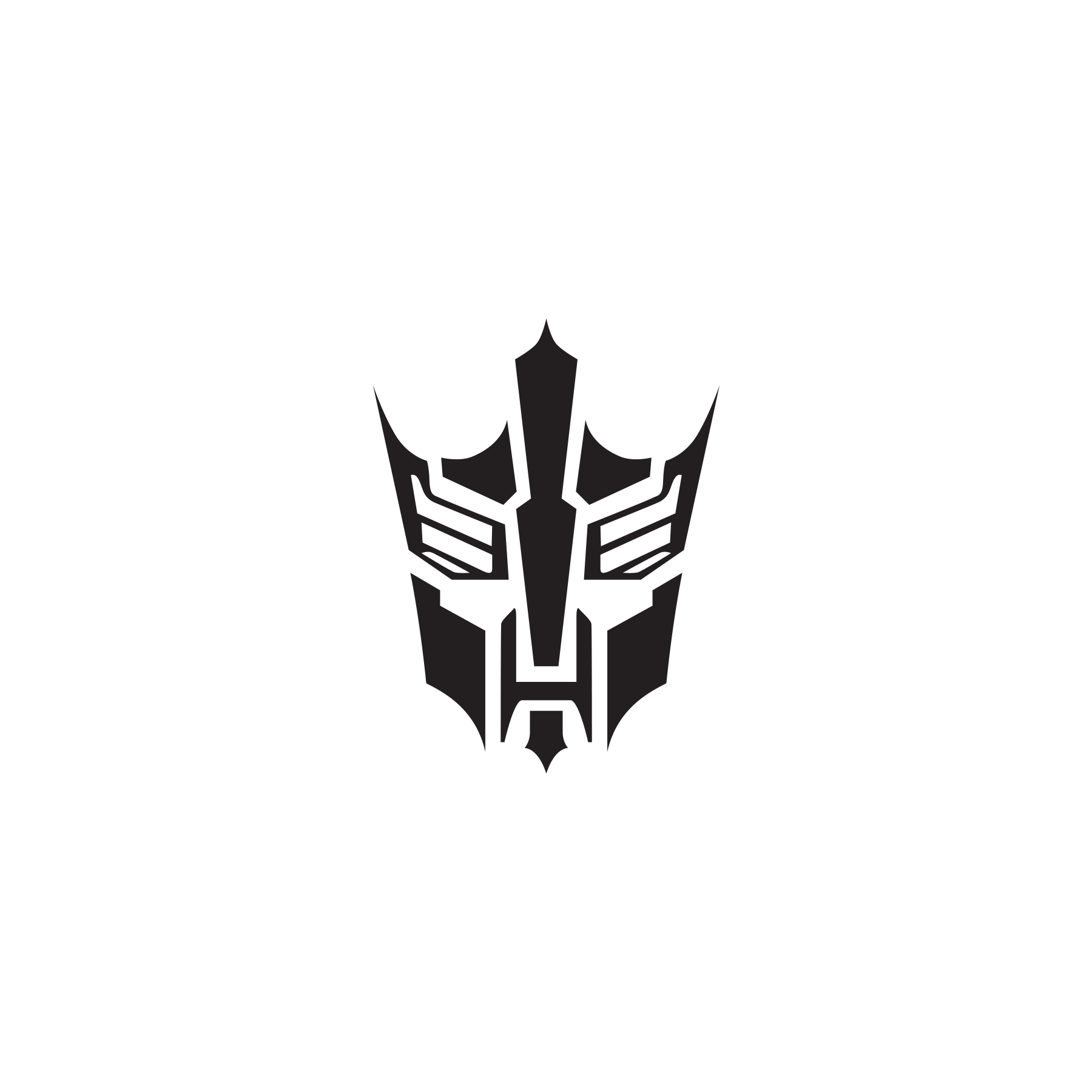 Transformers Autobot Logo Men's Black T-Shirt – Grindstore