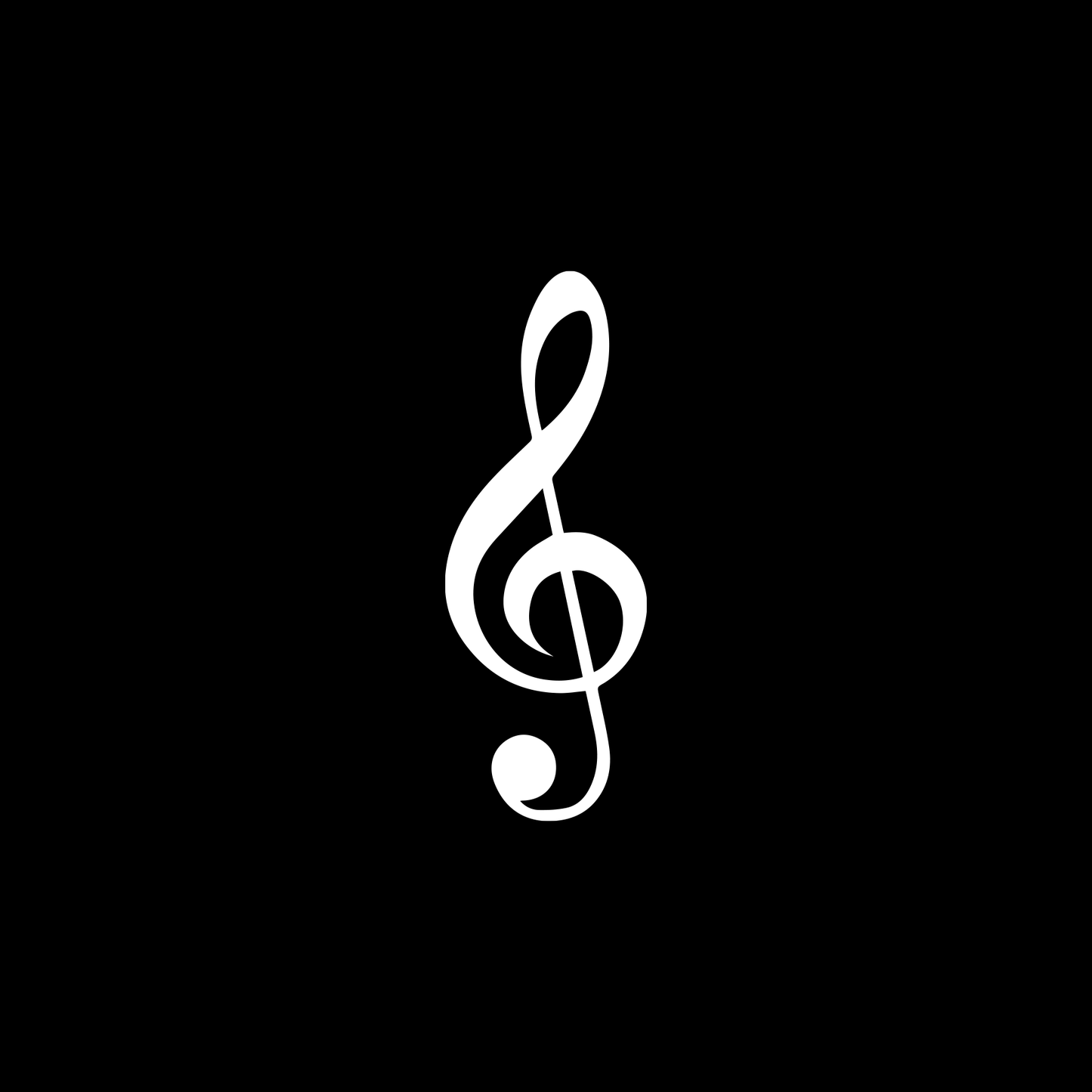 Treble Clef Music Symbol