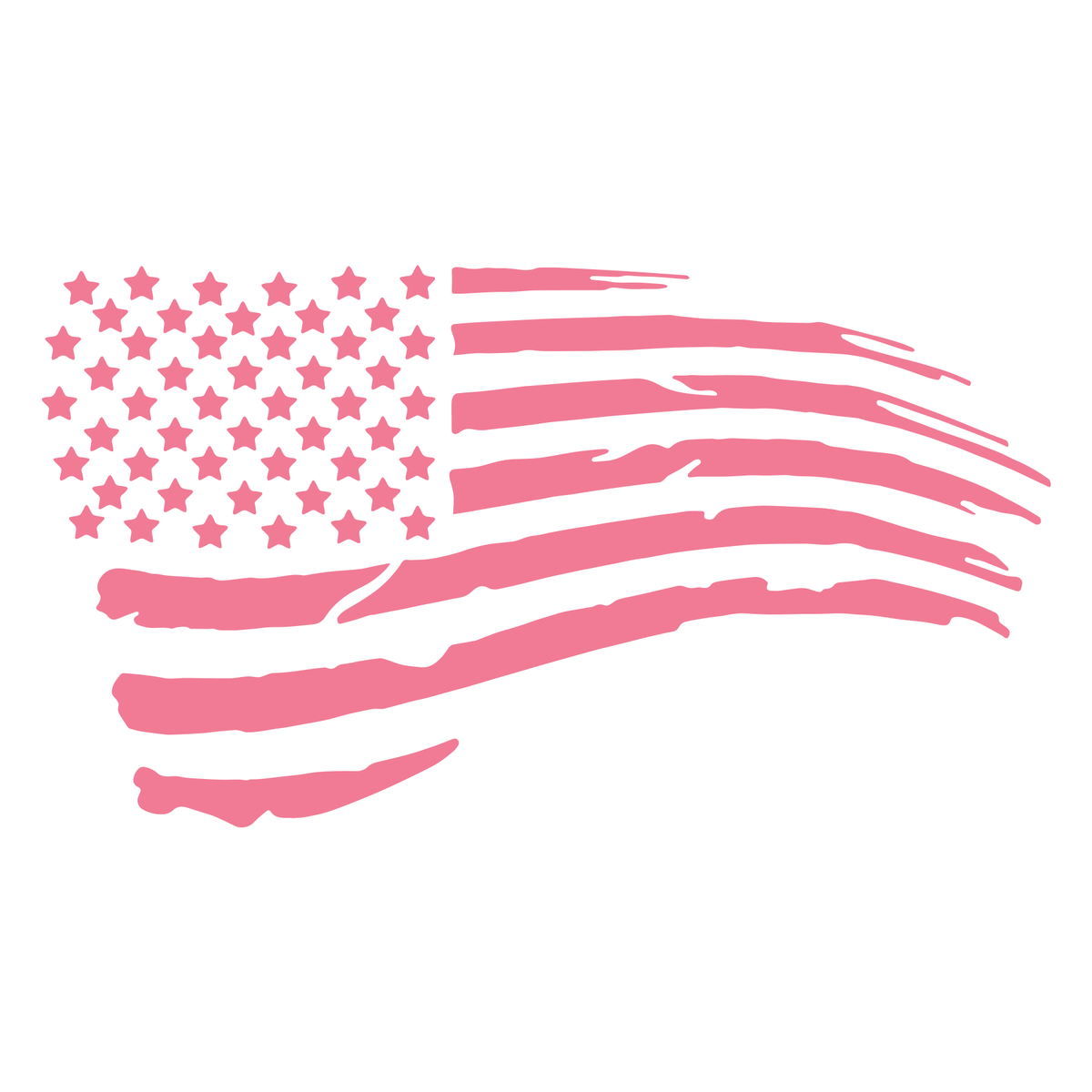 Pink Co Flag Pink American Flag