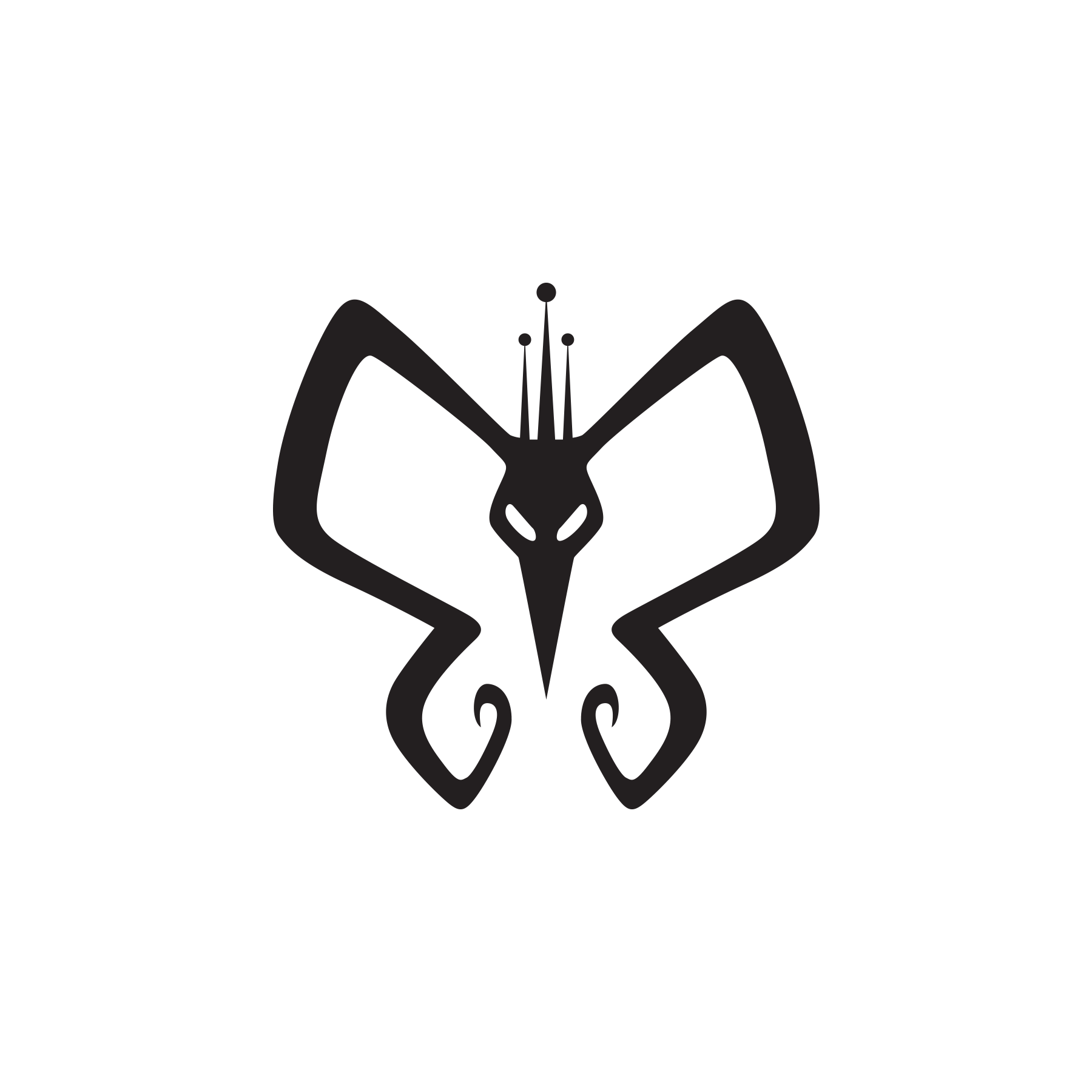 monarchs logo vector clip