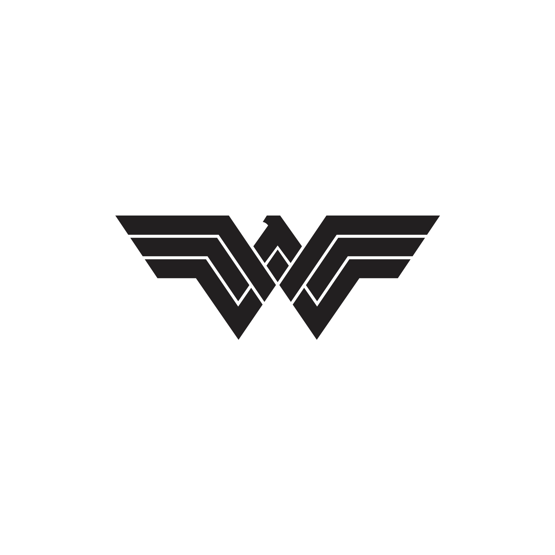 Wonder Woman Symbol Black And White Wonder Woman Logo PNG Vector AI Wonder Woman Symbol Black And White Wonder Woman Logo PNG Vector AI
